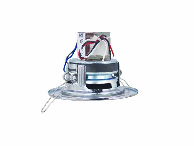 Omnitronic CS-2.5C Einbaulautsprecher 6W 100V Silber 1St.