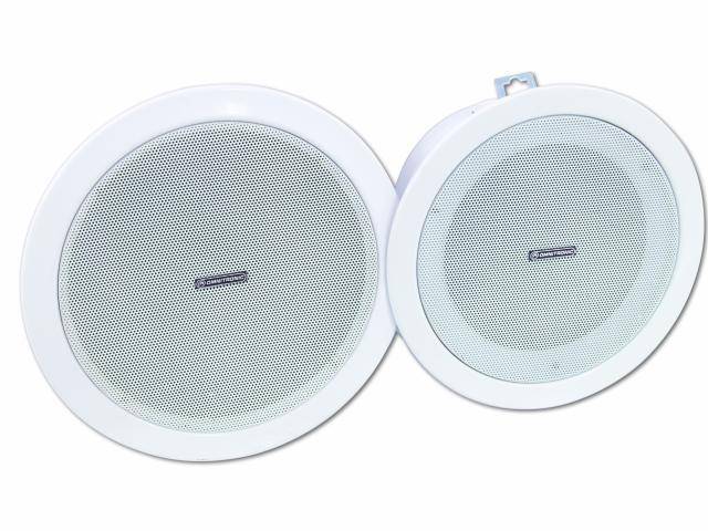 Omnitronic CSC-4 Einbaulautsprecher 6W 100V Weiß 1St.
