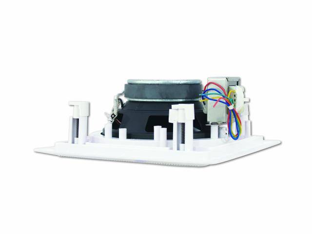 Omnitronic CSQ-5 Einbaulautsprecher 30W 100V Weiß 1St.
