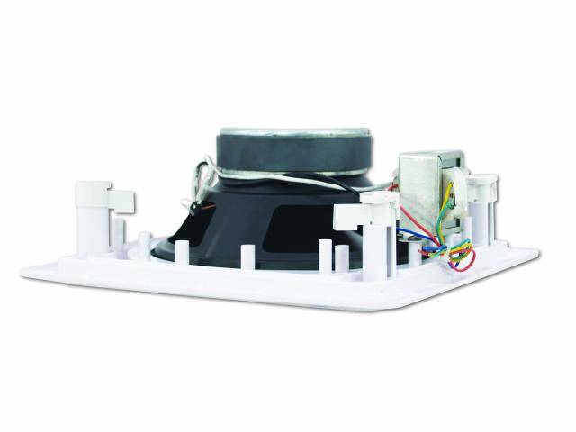 Omnitronic CSQ-6 Einbaulautsprecher 40W 100V Weiß 1St.