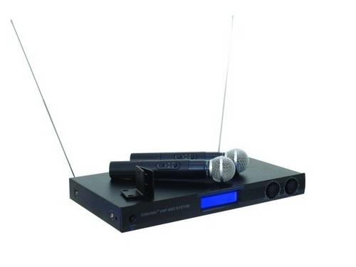 Omnitronic VHF-450 Funkmikrofon-Set Übertragungsart:Funk