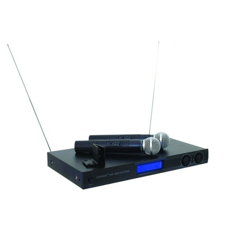 Omnitronic VHF-450 Funkmikrofon-Set Übertragungsart (Details):Funk