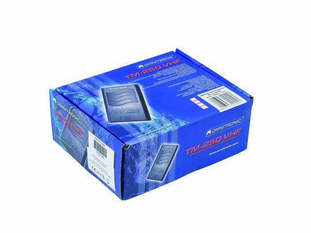 Omnitronic TM-250 Ansteck Sprach-Mikrofon Übertragungsart:Funk