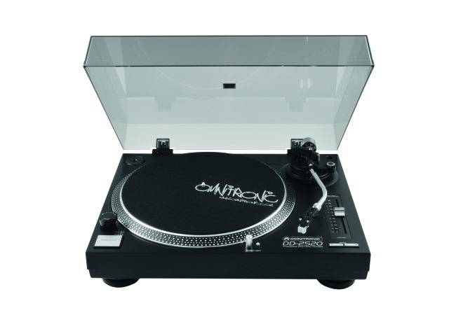 Omnitronic DD-2520 DJ Plattenspieler Direktantrieb