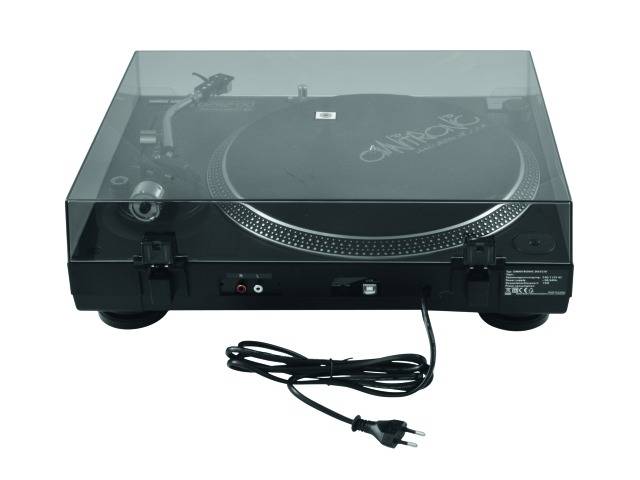 Omnitronic DD-2520 DJ Plattenspieler Direktantrieb