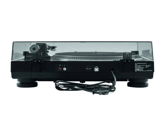 Omnitronic DD-2520 DJ Plattenspieler Direktantrieb