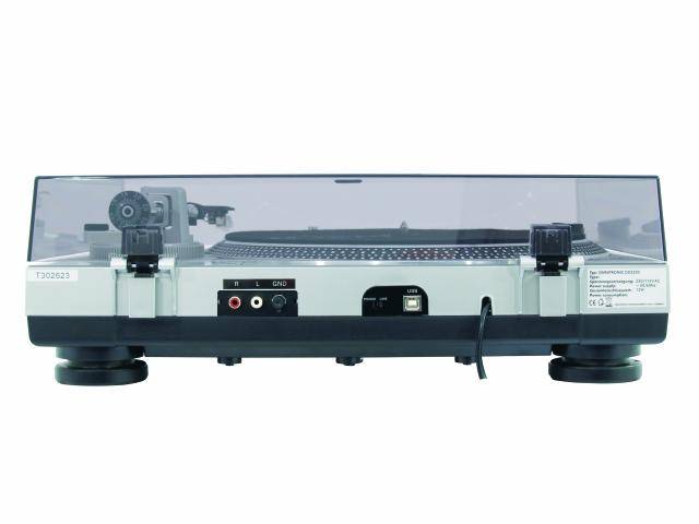 Omnitronic DD-2550 DJ Plattenspieler Direktantrieb
