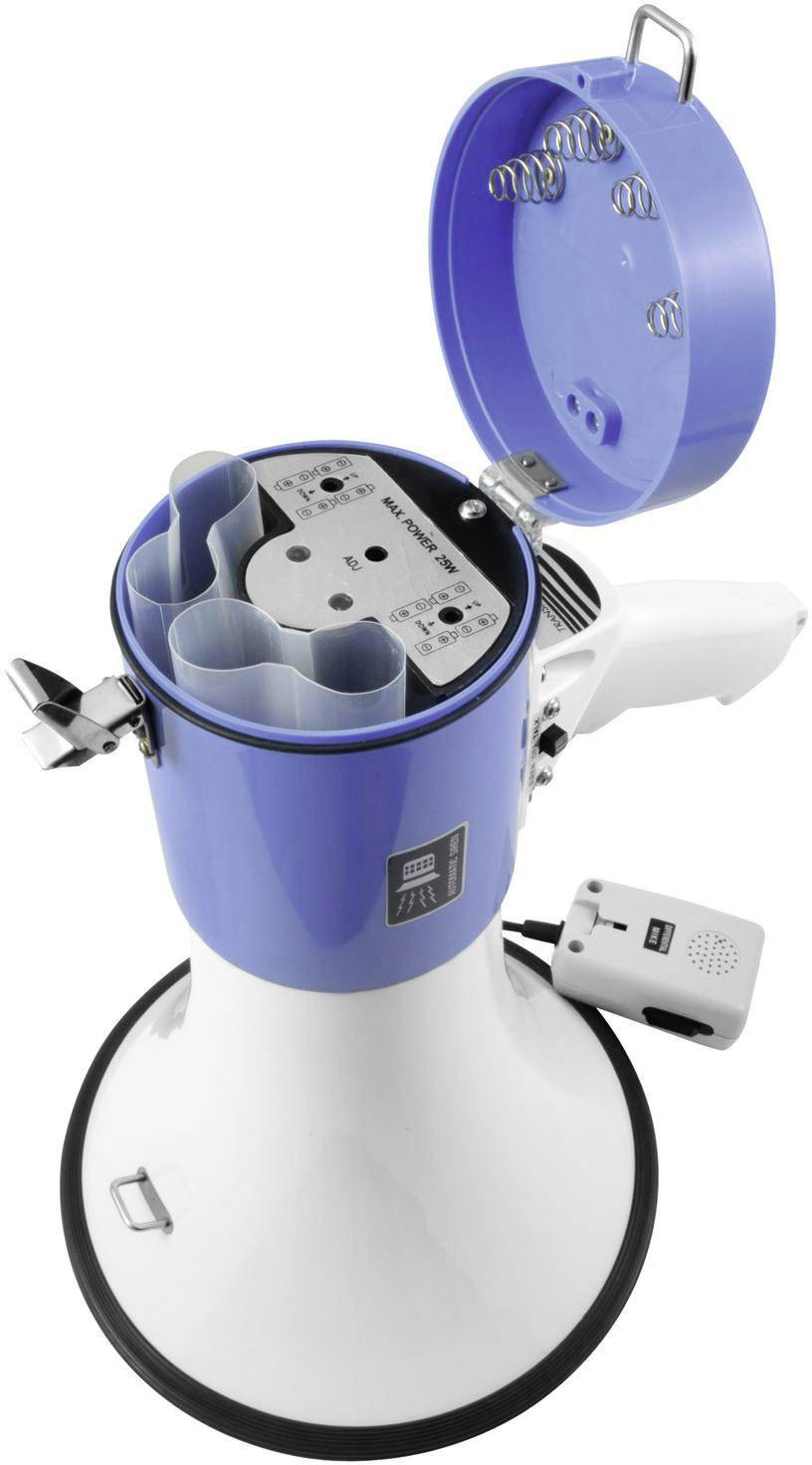 Omnitronic Megaphon mit Haltegurt, mit Handmikrofon