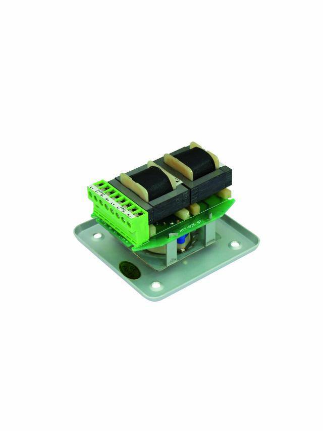 Omnitronic 80711165 Einbau ELA-Lautstärkeregler stereo Silber