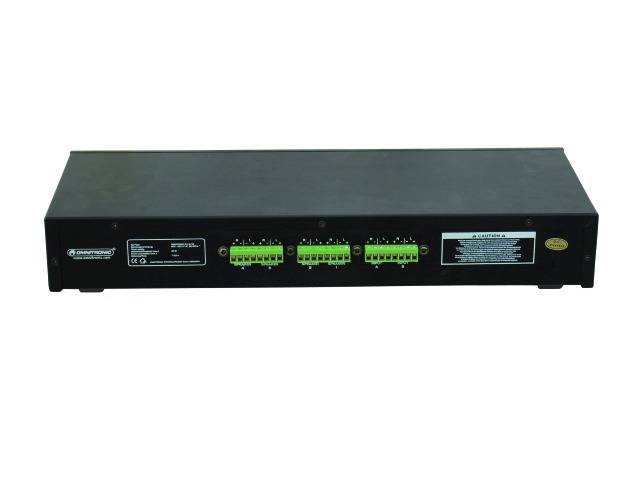 Omnitronic ELA 2/4S ELA-Lautstärkeregler Schwarz