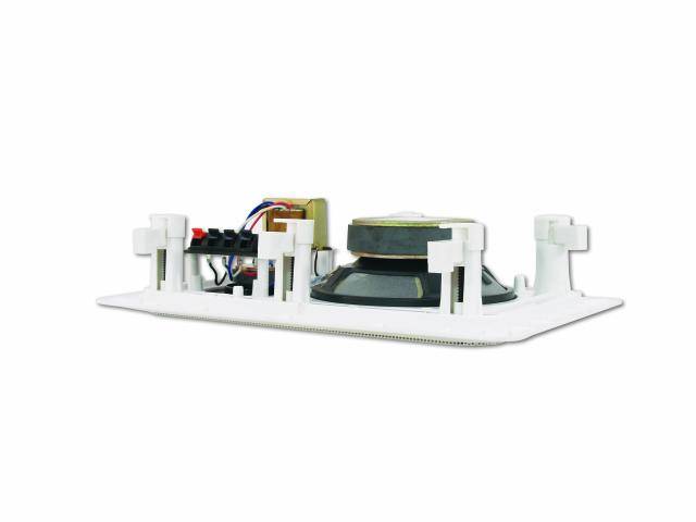 Omnitronic CSS-5 Einbaulautsprecher 5 W 100 V Weiß 1 St.