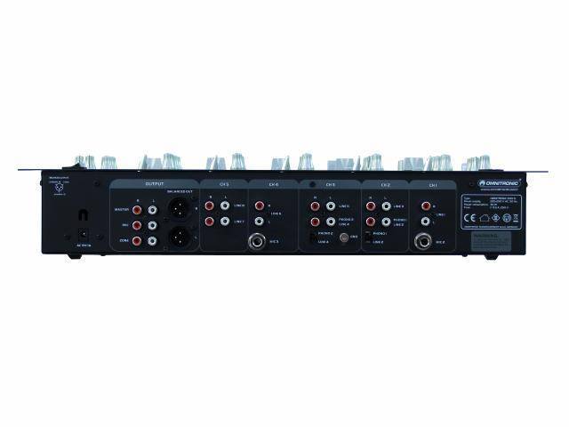 Omnitronic EMX-5 DJ Mixer 19 Zoll Einbau