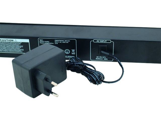 Omnitronic DB-100B 1-Kanal 19 Zoll Lautstärke-Anzeige