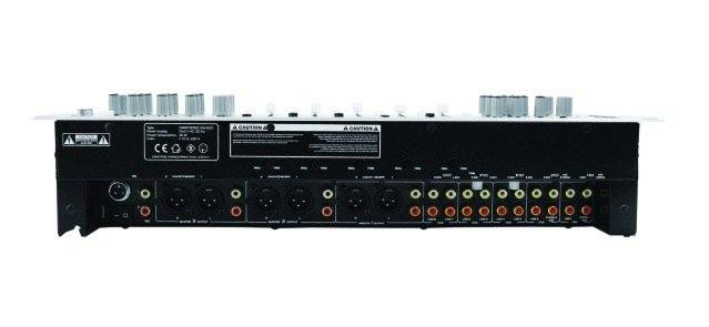 Omnitronic EM-650 19 Zoll Mischpult Anzahl Kanäle:5