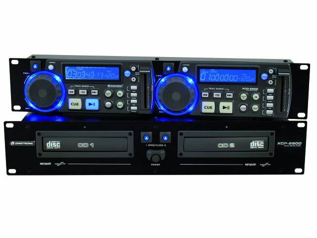 Omnitronic XCP-2800 DJ Doppel CD Player