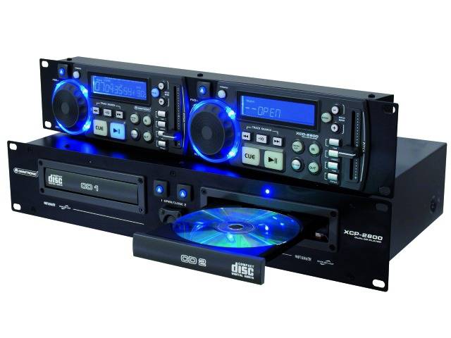 Omnitronic XCP-2800 DJ Doppel CD Player