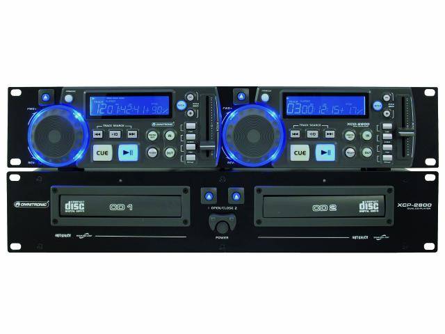 Omnitronic XCP-2800 DJ Doppel CD Player