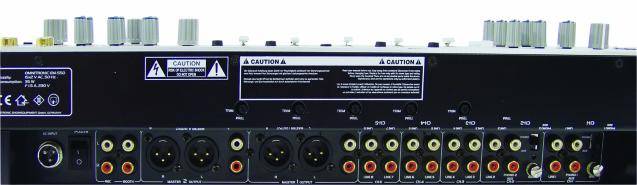 Omnitronic EM-550 DJ Mixer 19 Zoll Einbau