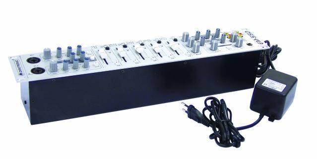 Omnitronic EM-550 DJ Mixer 19 Zoll Einbau