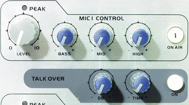 Omnitronic EM-550 DJ Mixer 19 Zoll Einbau