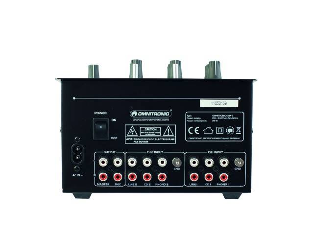 Omnitronic PM-222 DJ Mixer