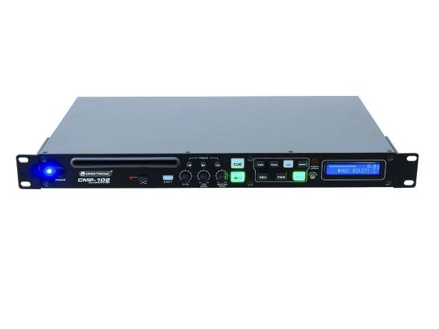 Omnitronic CMP-102 DJ Einzel CD Player 19 Zoll