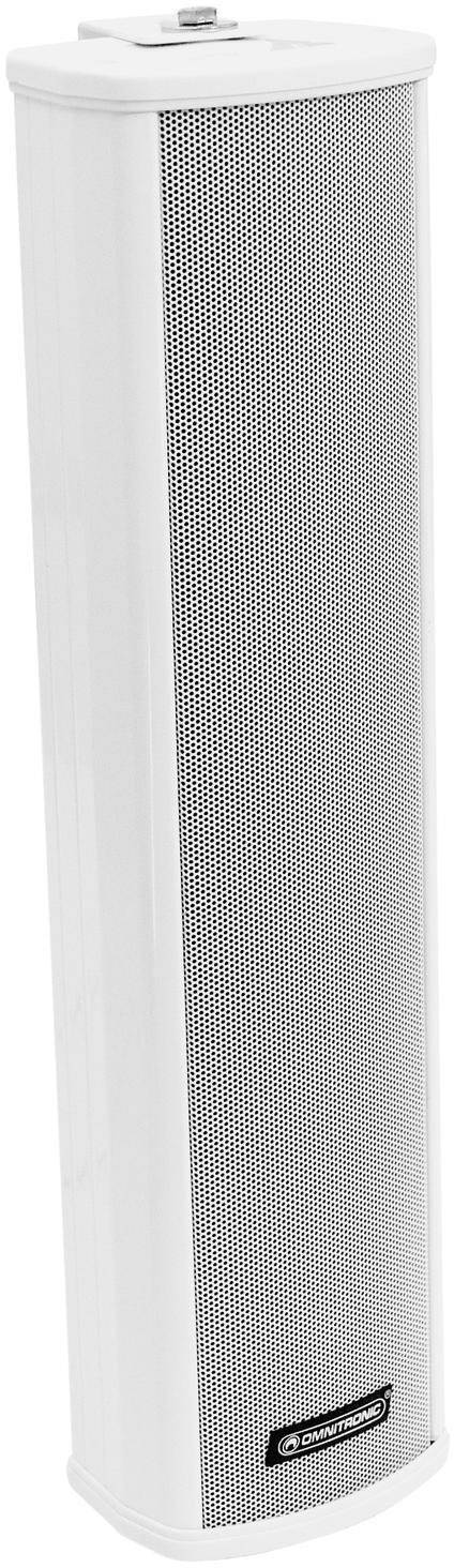 Omnitronic PCW-20 ELA-Tonsäule 20 W Weiß 1 St.