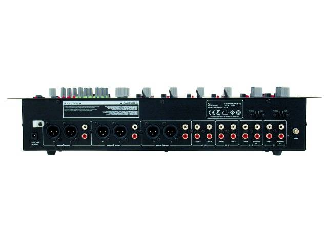 Omnitronic EM-640B DJ Mixer 19 Zoll Einbau