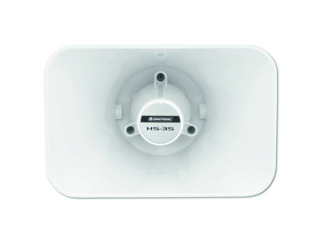 Omnitronic HS-35 ELA-Druckkammerlautsprecher 15 W Weiß 1 St.