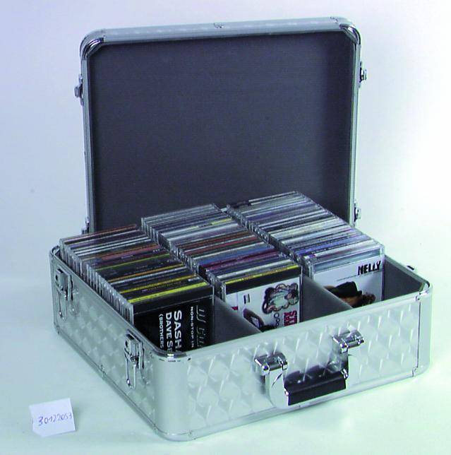 Roadinger CD-Case ALU Case (L x B x H) 190 x 430 x 430mm