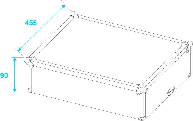 Roadinger 313567 Case (L x B x H) 255 x 550 x 490 mm