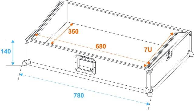 MCB-27 Case (L x B x H) 250 x 800 x 420 mm
