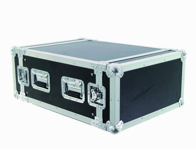 Roadinger PR-2ST 19 Zoll Rack 6 HE Holz inkl. Griff