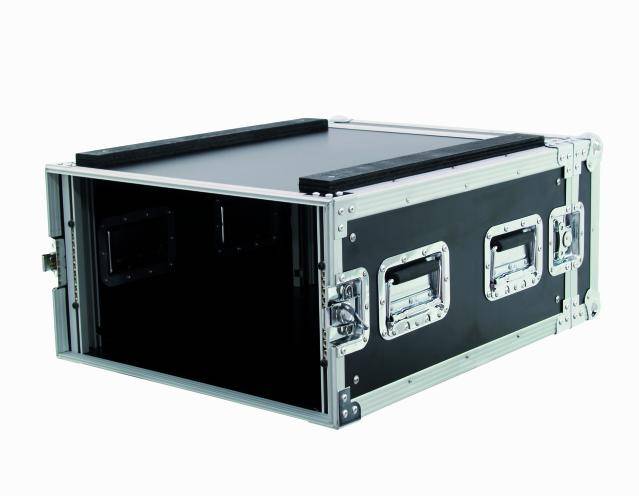 Roadinger PR-2ST 19 Zoll Rack 6 HE Holz inkl. Griff