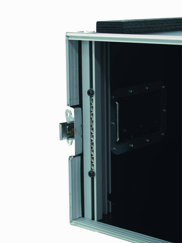 Roadinger PR-2ST 19 Zoll Rack 6 HE Holz inkl. Griff