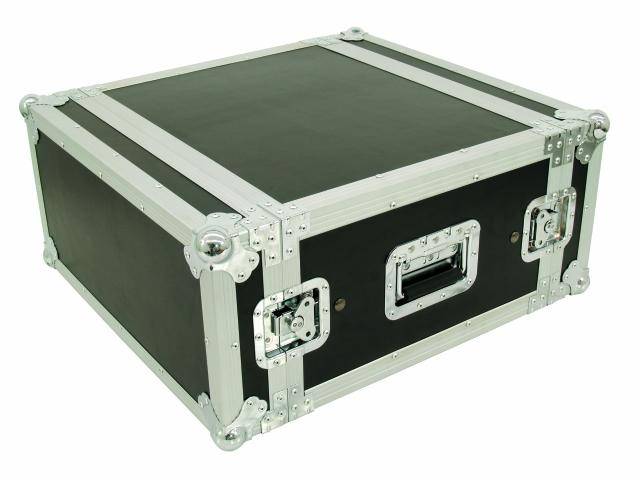 Shock-Proof 19 Zoll Rack 4 HE Holz inkl. Griff