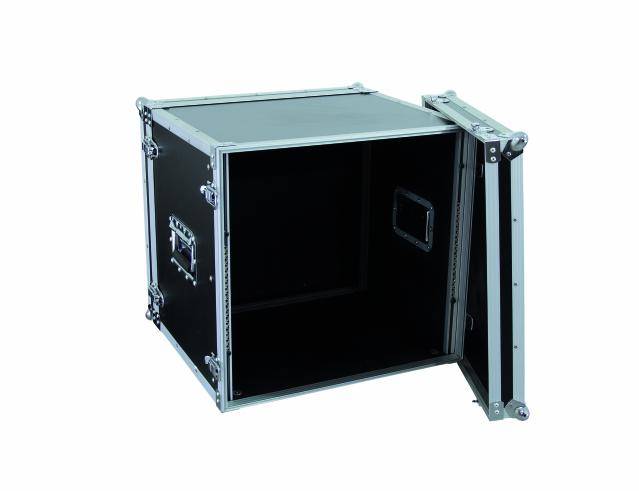 Roadinger CO DD 19 Zoll Rack 10 HE Holz inkl. Griff