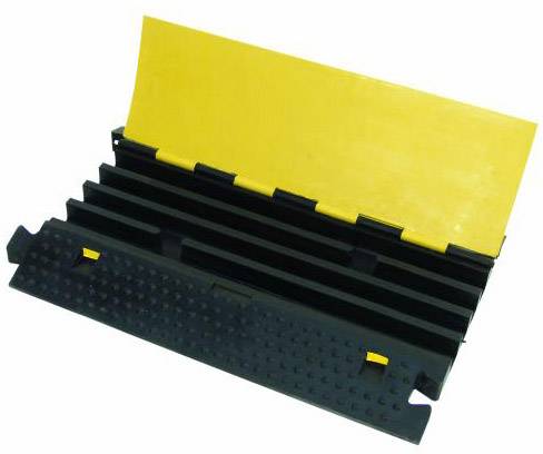 Eurolite 4 Kanäle 800mm x 550mm Kabelbrücke Schwarz, Gelb