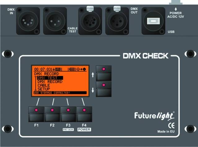 FutureLight DMX-Check im Case DMX-Tester (L x B x H) 285 x 325 x 180mm