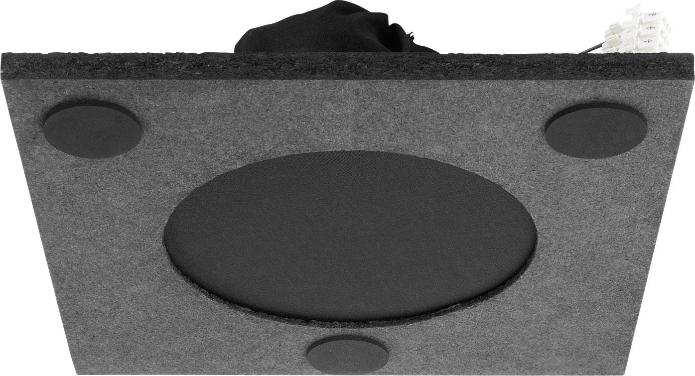 Monacor EDL-310L ELA-Einbaulautsprecher 10W 100V Schwarz 1St.