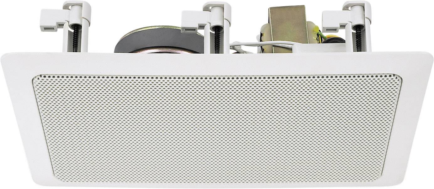 Monacor ESP-17/WS ELA-Einbaulautsprecher 15W 100V Weiß 1St.