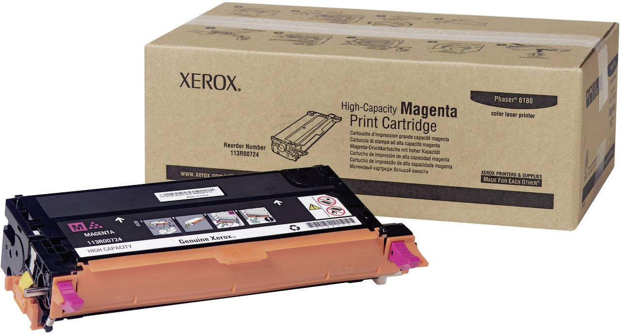 Xerox Toner für Phaser 6180 magenta HC