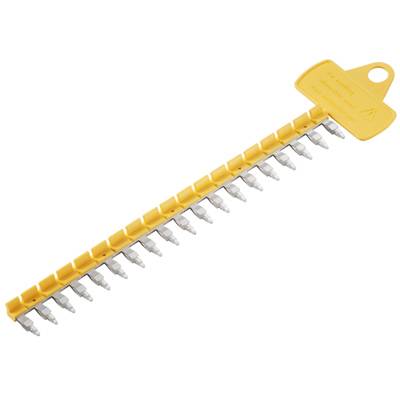 Weidmüller ZQV 1.5N/R6.4/19 GE Kammbrücke 250 V Polzahl (num) 19 Gelb