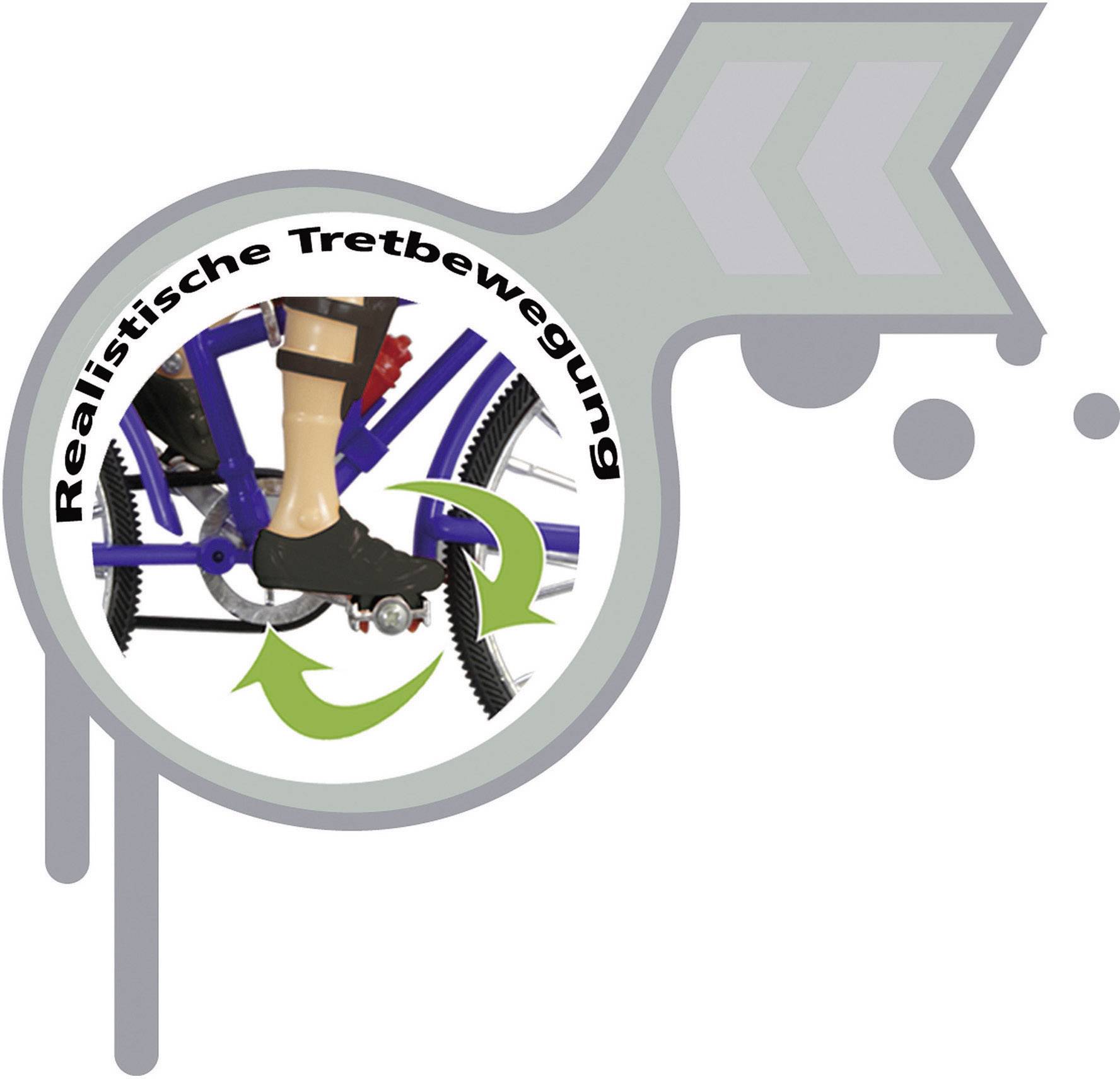 Jamara 402090 Fahrrad mit Sound Sonderfahrzeug