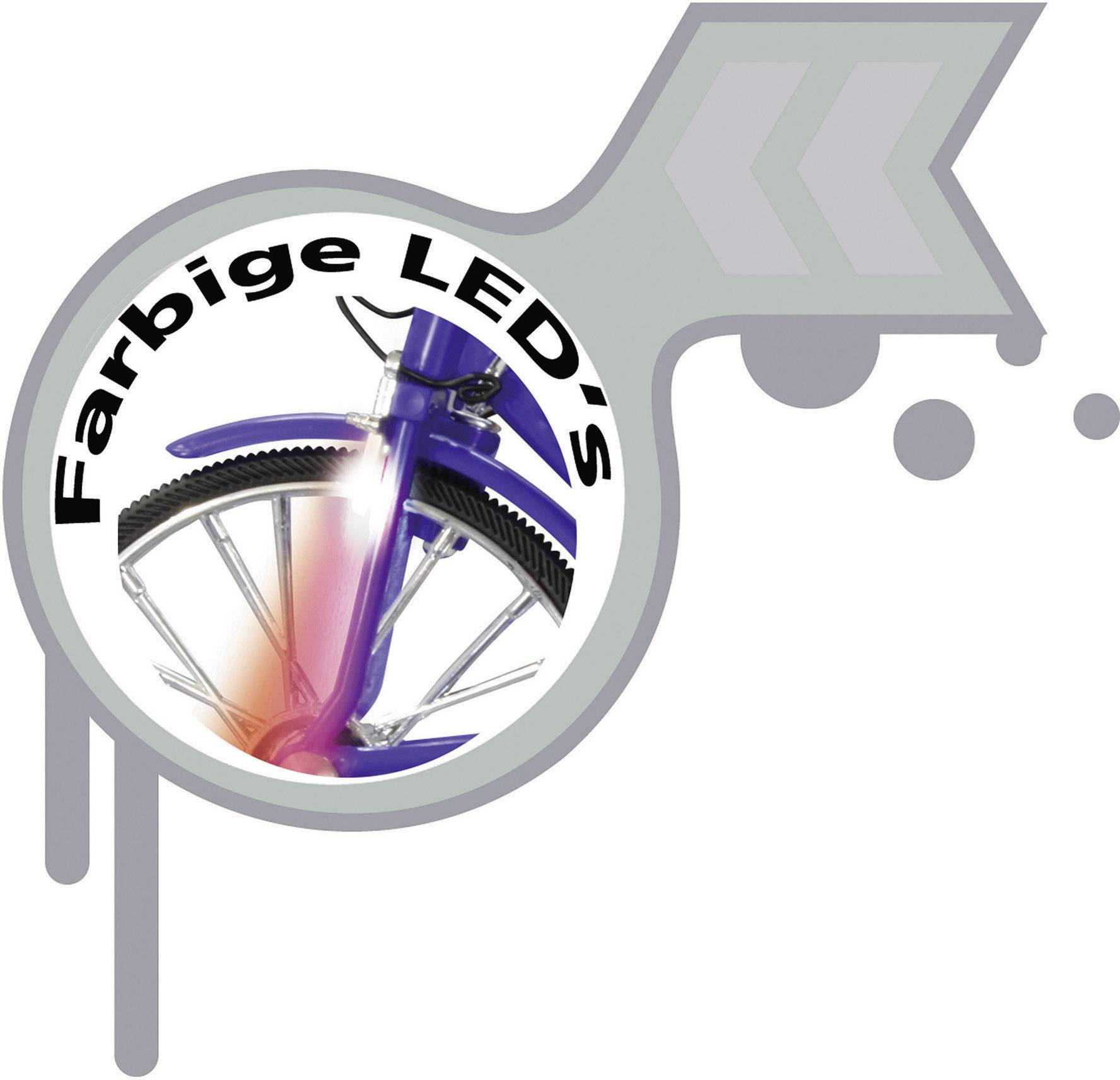 Jamara 402090 Fahrrad mit Sound Sonderfahrzeug