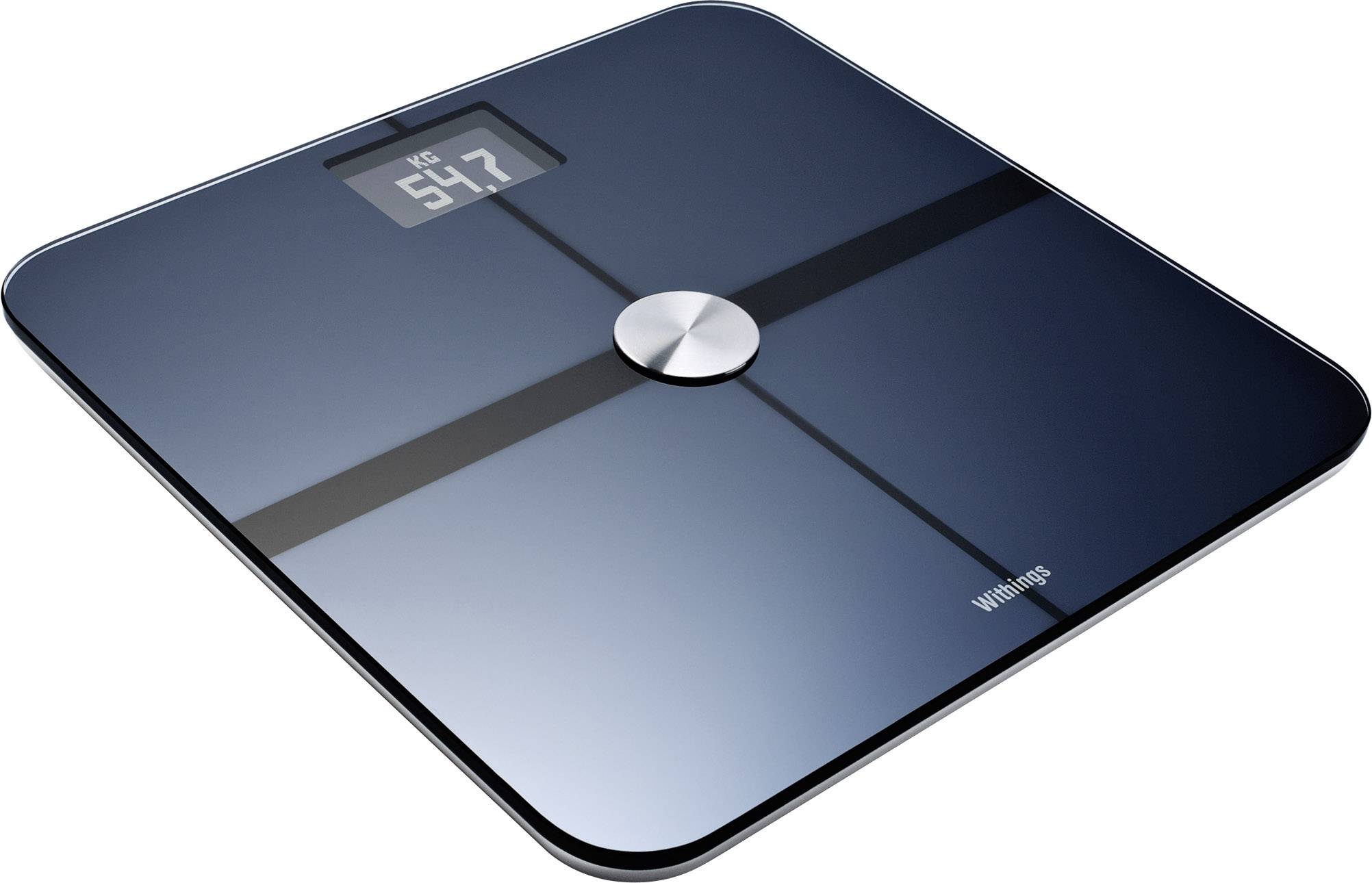 WiThings WiFi Internet digitale Personenwaage Schwarz