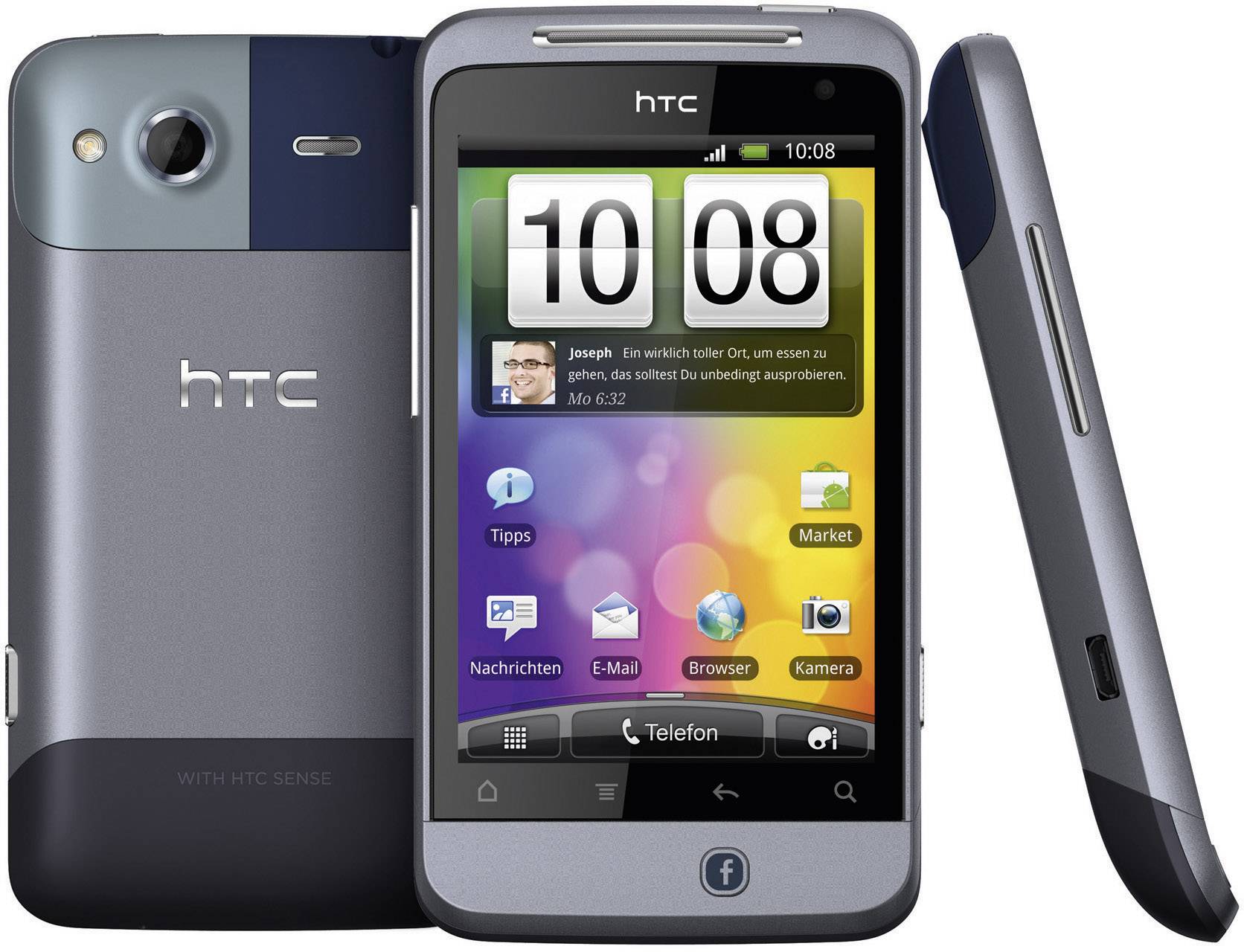 HTC Salsa ( () Display, Kamera, Ocean Blue)