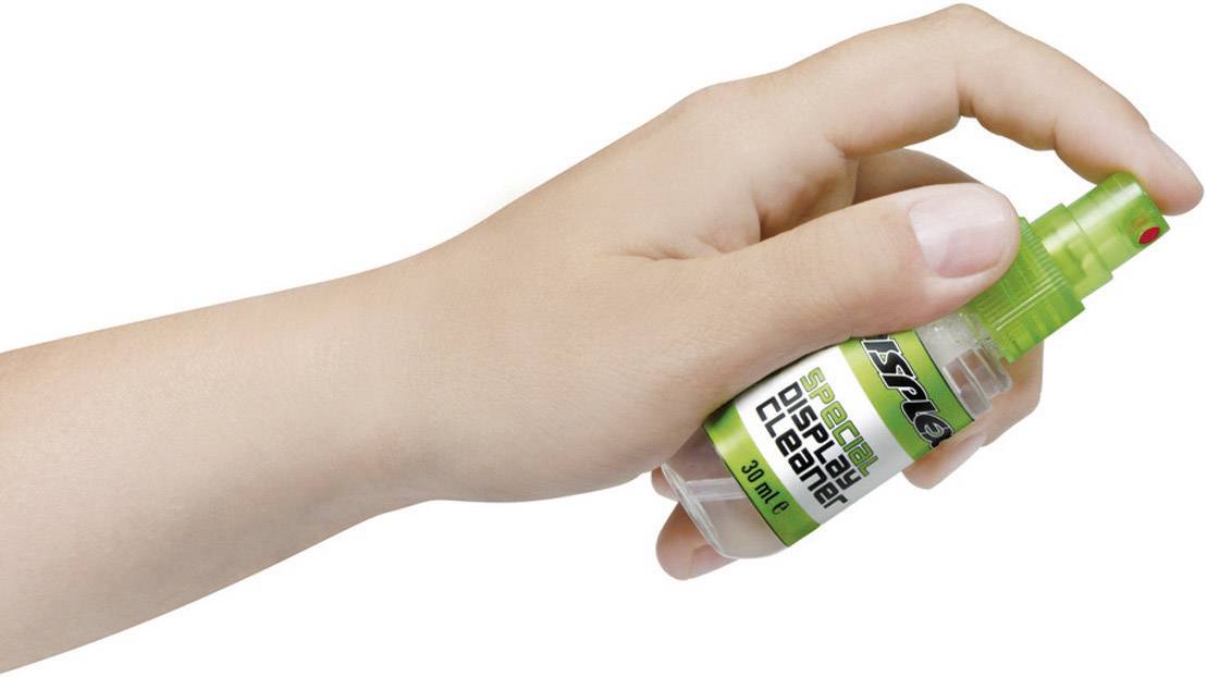 Displex Display Cleaner inkl. Mikrofasertuch Set