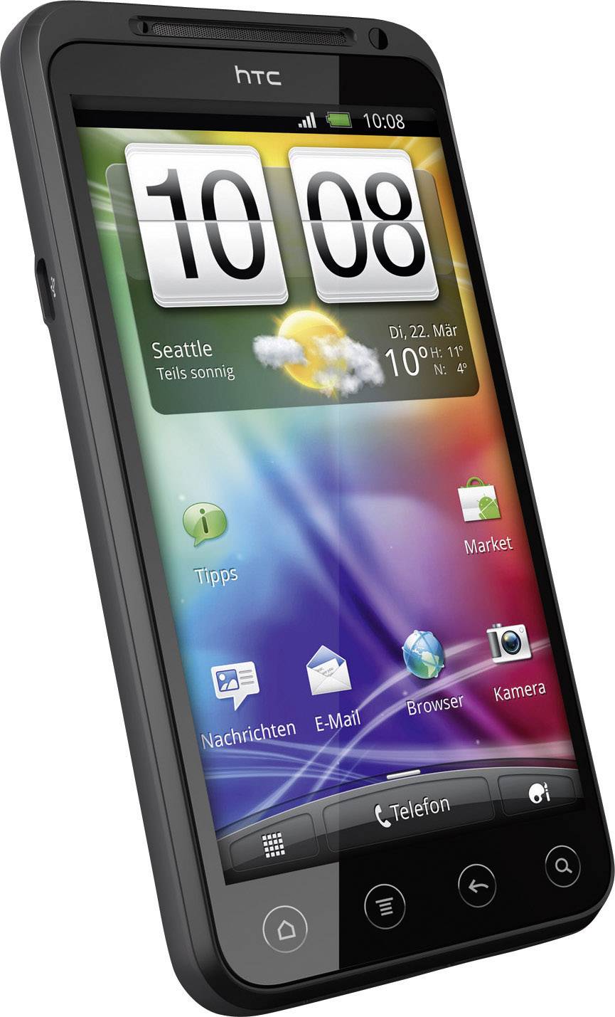 HTC Evo 3D ( () 3D-Touchscreen, 5 Megapixel Kameras, 3D Videoaufnahme, Android 2.3, )