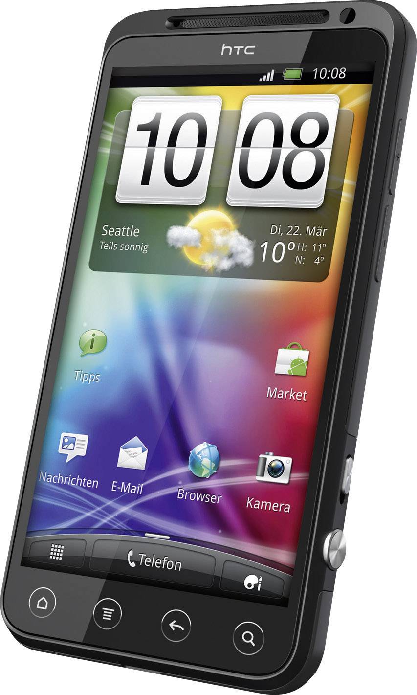 HTC Evo 3D ( () 3D-Touchscreen, 5 Megapixel Kameras, 3D Videoaufnahme, Android 2.3, )